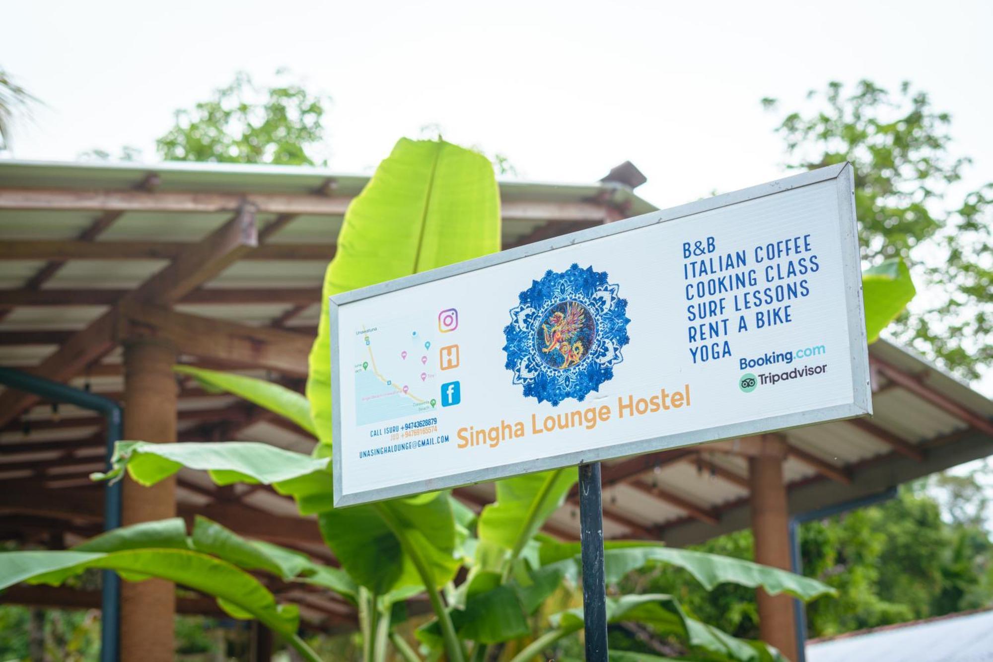 Hostel Singha Lounge Unawatuna Εξωτερικό φωτογραφία